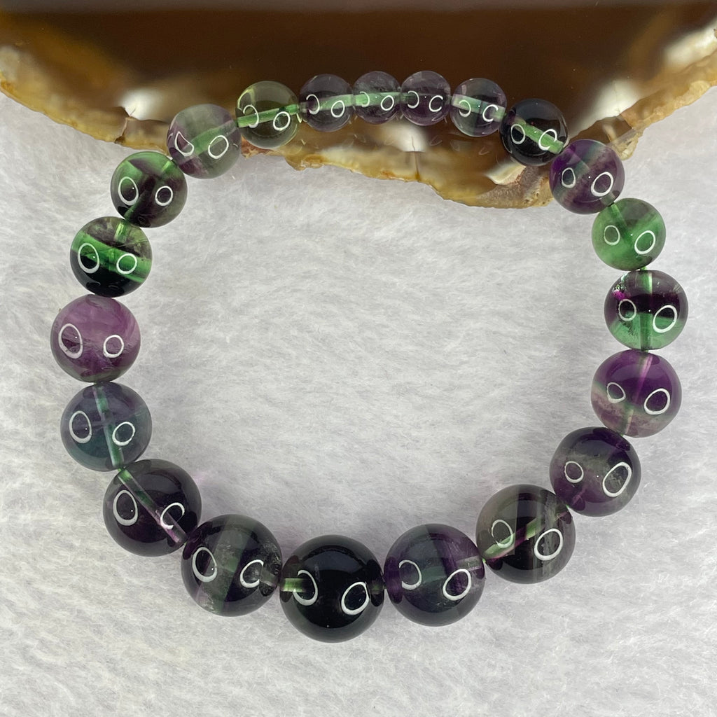 Purple deals fluorite beads