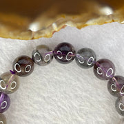 Natural Auralite Crystal Bracelet 极光手链 27.61g 10.2 mm 19 Beads - Huangs Jadeite and Jewelry Pte Ltd