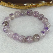 Natural Super 7 Amethyst Beads Bracelet 天然紫超七手链 29.90g 16cm 11.0mm 18 Beads - Huangs Jadeite and Jewelry Pte Ltd