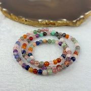 Natural Mixed Quartz Bracelet 天然多宝多圈手链手串 20.60g 5.4mm 105 Beads - Huangs Jadeite and Jewelry Pte Ltd