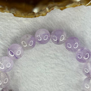 Natural Super 7 Amethyst Beads Bracelet 天然紫超七手链 48.51g 19cm 13.0mm 17 Beads - Huangs Jadeite and Jewelry Pte Ltd