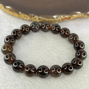 Natural Auralite Crystal Bracelet 极光手链 46.01g 12.4 mm 18 Beads - Huangs Jadeite and Jewelry Pte Ltd