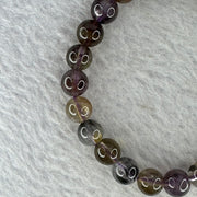 Natural Auralite Crystal Bracelet 极光手链 15.71g 7.9 mm 24 Beads - Huangs Jadeite and Jewelry Pte Ltd