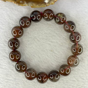 Natural Auralite Crystal Bracelet 极光手链 57.74g 13.4 mm 16 Beads - Huangs Jadeite and Jewelry Pte Ltd