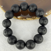 Natural Wild Hainan Jiang Zhen Xiang ( Acronychia Pedunculata) Beads Bracelet (Sinking Type) 天然野生海南降真香珠手链 39.55g 20 cm / 18.6 mm 13 Beads - Huangs Jadeite and Jewelry Pte Ltd