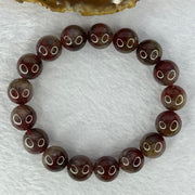 Above Average Natural Auralite 23 Bracelet 天然激光23手链 42.59g 18cm 12.1mm 17 Beads - Huangs Jadeite and Jewelry Pte Ltd