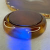 Natural Cognac Amber Bangle Set Internal Diameter 56.6mm 21.9 by 8.4mm Round Piece 54.2 by 23mm Total Weight 84.11g