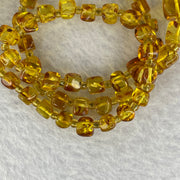 Natural Amber 琥珀 Beads Necklace 11.89g 8.6 to 5.8 mm 61 Beads - Huangs Jadeite and Jewelry Pte Ltd