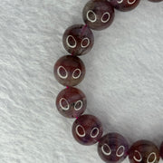 Above Average Natural Auralite 23 Bracelet 天然激光23手链 41.88g 17.5cm 12.3mm 17 Beads - Huangs Jadeite and Jewelry Pte Ltd