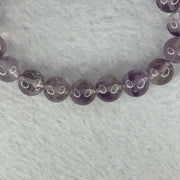 Natural Super 7 Amethyst Beads Bracelet 天然紫超七手链 22.03g 16cm 9.4mm 21 Beads - Huangs Jadeite and Jewelry Pte Ltd