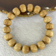 Natural Wild Old India Sandalwood Bracelet 老山檀手链  14.57g 12.4 mm 18 Beads - Huangs Jadeite and Jewelry Pte Ltd