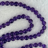 Good Grade Natural Amethyst Necklace 39.51g 7.3mm 79 Beads