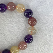 Natural Mixed Quartz Bracelet 40.00g 18cm 11.5mm 18 Beads - Huangs Jadeite and Jewelry Pte Ltd