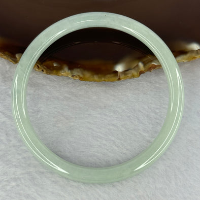 Type A Light Green Jadeite Bangle 18.13g Internal Diameter 57.7mm 5.2 by 6.8mm