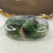 Natural Green and Purple Fluorite Crystal Paper Weight Display 19802g 73.0 by 42.6 by 28.5mm - Huangs Jadeite and Jewelry Pte Ltd