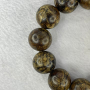 Natural Wild Cambodian Agarwood Beads Bracelet 天然野生柬埔寨沉香珠手链 55.0g 20cm 20.6 mm 12 Beads - Huangs Jadeite and Jewelry Pte Ltd