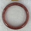 Strawberry Quartz Bangle 草莓水晶手链 41.04g Internal Diameter 58.7mm 12.0 by 8.2mm