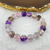 Natural Super 7 Beads Bracelet 27.61g 16.5cm 10.3mm 19 Beads