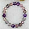 Natural Super 7 Beads Bracelet 27.61g 16.5cm 10.3mm 19 Beads