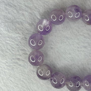 Natural Super 7 Amethyst Beads Bracelet 天然紫超七手链 53.84g 17.5cm 13.9mm 15 Beads - Huangs Jadeite and Jewelry Pte Ltd