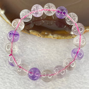 Natural super 7 Crystal Bracelet 42.20g 12.4mm 17beads - Huangs Jadeite and Jewelry Pte Ltd