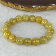 Natural Citrine Quartz Bracelet 34.35g 10.7mm 17 Beads - Huangs Jadeite and Jewelry Pte Ltd