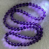 Good Grade Natural Amethyst Necklace 39.71g 52cm 7.3 by 79 Beads