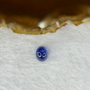 Natural Blue Sapphire Cabochon 4.51ct 9.1 by 7.4 by 5.9mm - Huangs Jadeite and Jewelry Pte Ltd