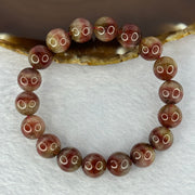 Above Average Natural Auralite 23 Bracelet 天然激光23手链 39.79g 18cm 11.8mm  18 Beads - Huangs Jadeite and Jewelry Pte Ltd