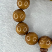 Natural Dalbergia Rosewood Beads Bracelet 黄花梨精雕民族风个性佛珠手串 71.28g 20.5mm 20.4mm 12 Beads - Huangs Jadeite and Jewelry Pte Ltd