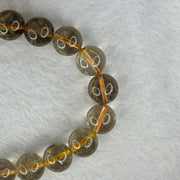 Natural Golden Rutilated Quartz Beads 天然金发水晶手链 47.97g 19cm 13.0mm 17 Beads - Huangs Jadeite and Jewelry Pte Ltd