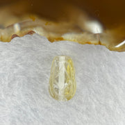 Good Grade Natural Golden Shun Fa Rutilated Quartz Pixiu Charm for Bracelet 天然金顺发水晶貔貅 1.94g 15.0 by 9.6 by 7.8mm - Huangs Jadeite and Jewelry Pte Ltd