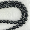 Natural Black Amber Beads Necklace 天然黑琥珀项链 39.36g 88cm 13.0mm 1 Bead 10mm 1 Bead 8.7mm 108 Beads