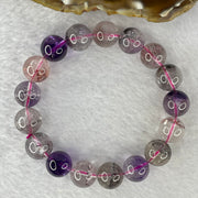 Above Average Grade Natural Super 7 Crystal Beads Bracelet 天然超级七水晶珠手链 48.39g 19cm 12.5mm 17 Beads - Huangs Jadeite and Jewelry Pte Ltd