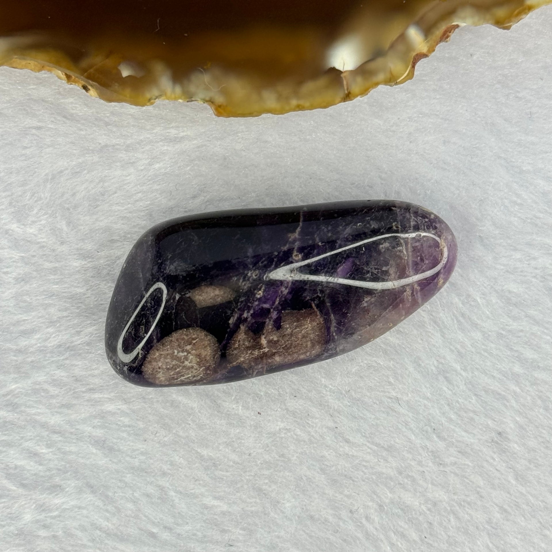 Natural Amethyst Mini Display 19.96g 45.7 by 21.9 by 15.6mm - Huangs Jadeite and Jewelry Pte Ltd