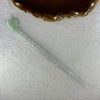 Type A Lavender Green Jadeite Dragon Hair Pin 26.30g 165.0 by 17.4 by 8.4mm