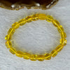 Natural Amber Beads Bracelet 9.07g 10.01 by 7.5 mm 21 Beads - Huangs Jadeite and Jewelry Pte Ltd