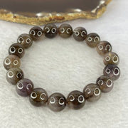 Natural Auralite Crystal Bracelet 38.79g 11.7 mm 18 Beads - Huangs Jadeite and Jewelry Pte Ltd