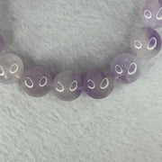 Natural Super 7 Amethyst Beads Bracelet 天然紫超七手链 57.52g 19cm 14.0mm 16 Beads - Huangs Jadeite and Jewelry Pte Ltd