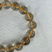 Natural Golden Rutilated Quartz Beads 天然金发水晶手链 41.98g 18cm 12.3mm 17 Beads - Huangs Jadeite and Jewelry Pte Ltd