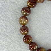 Above Average Natural Auralite 23 Bracelet 天然激光23手链 32.04g 17.5cm 10.7mm 19 Beads - Huangs Jadeite and Jewelry Pte Ltd