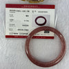 Strawberry Quartz Bangle 草莓水晶手链 41.04g Internal Diameter 58.7mm 12.0 by 8.2mm