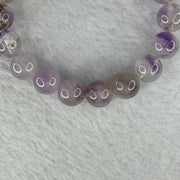 Natural Super 7 Amethyst Beads Bracelet 天然紫超七手链 29.90g 16cm 11.0mm 18 Beads - Huangs Jadeite and Jewelry Pte Ltd