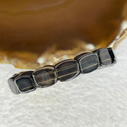 Natural Smoky Quartz Bracelet 21.02g 13cm 10.4 by 9.7 by 6.6 by 15 pcs - Huangs Jadeite and Jewelry Pte Ltd