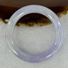 Type A Faint Lavender with Bright Lavender and Brownish Orange Jadeite Bangle 58.04g 290.29cts Internal Diameter 54.5mm 10.5 by 10.5 With NGI Cert No 32880442 (Slight Internal Line)