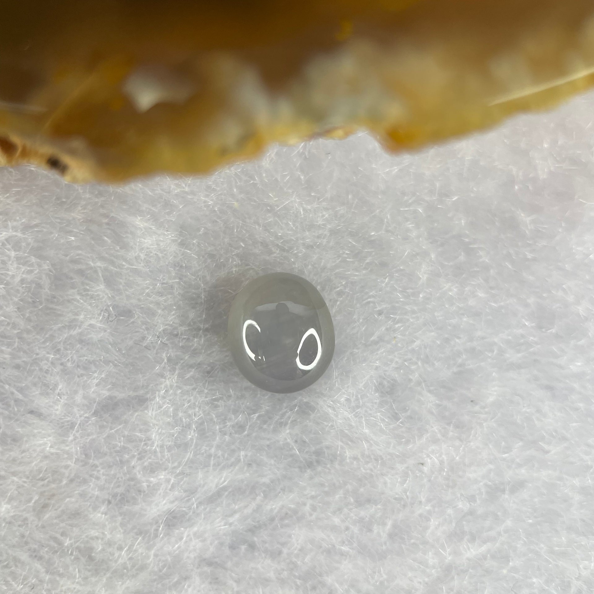 Natural Light Blue Star Sapphire Cabochon 1.65 ct 6.7 by 5.9 by 3.5mm - Huangs Jadeite and Jewelry Pte Ltd