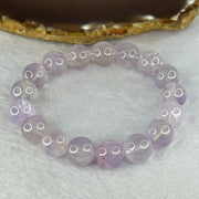 Natural Super 7 Amethyst Beads Bracelet 天然紫超七手链 43.09g 18cm 12.4mm 17 Beads - Huangs Jadeite and Jewelry Pte Ltd