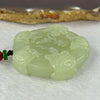 Natural Greenish White Nephrite 5 Children Pendent 五福临们 53.16g 45.9 by 46.9 by 46.5 by 13.1mm - Huangs Jadeite and Jewelry Pte Ltd