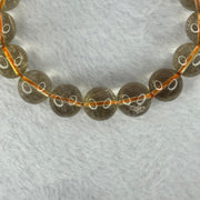 Natural Golden Rutilated Quartz Beads 天然金发水晶手链 41.98g 18cm 12.3mm 17 Beads - Huangs Jadeite and Jewelry Pte Ltd