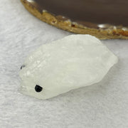 Natural Milky Quartz Mini Hedgehog Display 62.28g 64.8 by 36.2 by 22.6mm - Huangs Jadeite and Jewelry Pte Ltd